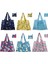1 Adet Renk Rastgele Alışveriş Çantası Çiçek Hayvan Desen Katlanabilir Kumaş Sevimli Tote Eco Fiendly Shopper Büyük Yeniden Kullanılabilir Alışveriş Bakkal Çantaları (Yurt Dışından) 2