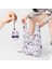 Lavanta Özelleştirilmiş Boyut Polybye Naylon Katlanabilir Yeniden Kullanılabilir Alışveriş Çantası Küçük Kese Çantası Bakkal Işık Premium Düz Renk Nanobag Mini (Yurt Dışından) 3