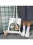 Stil 6 Tek Boyut Moda Trendi Yeni Kawaii Hallyu Harajuku Baskı Kadın Pamuk Çanta Baskı Yeniden Kullanılabilir Omuz Çantası Kadın Kanvas Çanta. (Yurt Dışından) 4