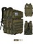 Atık Yeşil Yürüyüş 45L Erkek/kadın Trekking Çantası Askeri Taktik Sırt Çantası Ordu Su Geçirmez Molle Bug Out Açık Seyahat Kamp (Yurt Dışından) 1