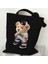 Yeşil Teddy Bear Grafik Kadın Çanta Harajuku Hayvan Omuz Çantası Moda Spor Ayı Tote Çanta Alışveriş Çantası Yan Çanta Bayanlar Için (Yurt Dışından) 3