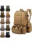 Haki B1 Taktik Sırt Çantası Askeri Su Geçirmez Sırt Çantaları 4 In 1 Molle Spor Çantası Açık Trekking Balıkçılık Yürüyüş Kamp 3D Sırt Çantası (Yurt Dışından) 3