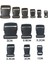 Siyah 1 cm 1 Adet/grup 10-50MM Yan Serbest Bırakma Tokası Çift Ayarlanabilir Kemerler Taktik Sırt Çantası Askıları Dokuma Plastik Klipler Çanta Parçaları Aksesuarları (Yurt Dışından) 4