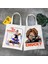 K Chucky Gelin Korkunç Korku Chucky Kanvas Omuzdan Askili Çanta Çanta Bayanlar Casual Tote Çanta Büyük Kapasiteli Yeniden Kullanılabilir Alışveriş Çantası (Yurt Dışından) 3