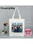 JL0203949 L 1975 Bant Kanvas Tote Çanta Kadın Hayranları Hediye Estetik Çanta Kadın Totebag Shopper Alışveriş Bezi Büyük Üniversite (Yurt Dışından) 4