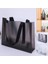 Beyaz 25X30X8CM 1 Adet Şeffaf Buzlu Pvc Alışveriş Çantası Kadın Büyük Çanta Yeniden Kullanılabilir Katlanabilir Bakkal Çanta Kılıfı Bayanlar Su Geçirmez Alışveriş Çantası (Yurt Dışından) 2