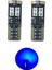 T10 LED Park Ampulü 12SMD W5W Canbus Mavi 1