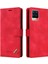 Realme 8 4g Için Flip Case Cüzdan Kapak Çevirin Deri Kılıf Basit Iş (Yurt Dışından) 1