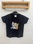 Transfer Baskılı Tom ve Jerry Siyah T-Shirt 2