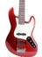 SJB62 /5/MRD 5 Telli Bas Gitar (Metallic Red) 2