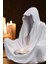 Dua Eden Keşiş Tütsülük ve Mumluk Büyük Boy Beyaz 2
