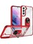 Samsung Galaxy S22 Plus Uyumlu Kılıf Mola Kapak, Kırmızı 1