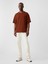 Erkek Kahverengi Cepli Everyday Soft Oversize T-Shirt 4