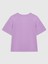 Kız Çocuk Lila Grafikli T-Shirt 2