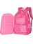 Geniş Hacimli Terletmeyen Ortopedik Sırt Destekli Tavşan Desenli Ilkokul Sırt Çantası Pembe 5