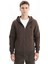 Erkek Regular Fit 3 İplik Şardonlu Tam Fermuar Kapüşonlu Cepli Sweatshirt K26324649801 1