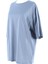 2096_KISA Kollu Oversize Basic T-Shirt 1