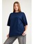 2096_Kısa Kollu Oversize Basic T-shirt 3