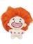 Komik Peluş Bebek Koleksiyonu Yumuşak Idol Bebek Erkek Kız Çocuklar Için Tatil Hediyeleri Turuncu (Yurt Dışından) 2