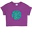 Kız Çocuk Mor Tişört 50283275-VR038 2