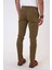 Haki Slim Fit Pamuklu Chino Pantolon 4