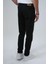 Siyah Slim Fit 5 Cepli Pamuklu Kanvas Pantolon 4