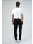 Siyah Slim Fit 5 Cepli Pamuklu Kanvas Pantolon 5