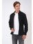 Siyah Slim Fit %100 Pamuk Kolay Ütülenebilir Oxford Gömlek 1