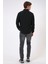 Siyah Slim Fit %100 Pamuk Kolay Ütülenebilir Oxford Gömlek 5