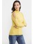 Omuz Detaylı Triko Kazak - Sarı 3