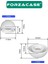 Airpod Pro Şeffaf Anahtar Askılıklı Kılıfı + 2 Çift Yedek Kulaklık Ucu S/l Gürültü Engellemeli Tıkaç - FC567 3
