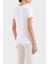 Pamuklu Regular Fit Bisiklet Yaka T Shirt Bayan T Shirt 3DTT21 Tjfkz 1100 2
