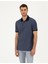 Erkek Lacivert Regular Fit Tişört 50284321-VR033 1