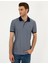 Erkek Lacivert Slim Fit Tişört 50284327-VR033 3