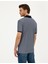 Erkek Lacivert Slim Fit Tişört 50284327-VR033 5