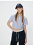 Kısa Kollu Gömlek Crop Düğmeli Klasik Yaka Slim Fit 2