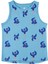 "tank Top" Organik Pamuk Tshirt - Gök Mavi 1