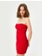 Straplez Mini Bodycon Elbise Slim Fit 1