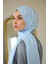 Yaz Işıltısı Koleksiyonu İpeksi Jakar Şal Baby Blue 9016-21 3