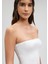 Straplez Beyaz Triko TOP1710448-70057 5