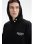 Erkek Oversize Kanguru Cepli Şardonsuz 3 İplik Kapşonlu Sweatshirt K26254626201 2