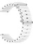 20 mm Universal Ocean Silikon Kordon Beyaz 2