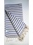 Knidos Peştemal - %100 Pamuk- 100X180- Peştemal- Plaj Havlusu- Çizgi Desen 3