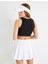 Spor Yarım Atlet Bisiklet Yaka Baskılı Slim Fit Dikiş Detaylı 4