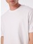 Bisiklet Yaka Düz Beyaz Erkek T-Shirt DT10707_RELAXED Fit Beyaz Erkek T-S 5