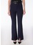 Normal Bel Standart Lacivert Kadın Pantolon 24YSL5193 2