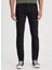 Düşük Bel Skinny Fit Siyah Erkek Denim Pantolon L736YG47 Malone Jean Pantolon 2
