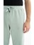 Erkek Regular Fit Şardonsuz 3 İplik Basic Lastikli Paçalı Eşofman Altı K26174680601 4