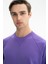 Erkek Regular Fit Şardonsuz 3 İplik Kanguru Cepli Bisiklet Yaka Sweatshirt K26124601801 2
