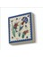 Iznik Çini Lale ve Karanfil Baskılı Doğaltaş MAGNETKD-035BUZDOLABI Süsü 1